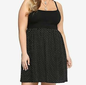 Torrid Polka Dot Tank Dress Size 2